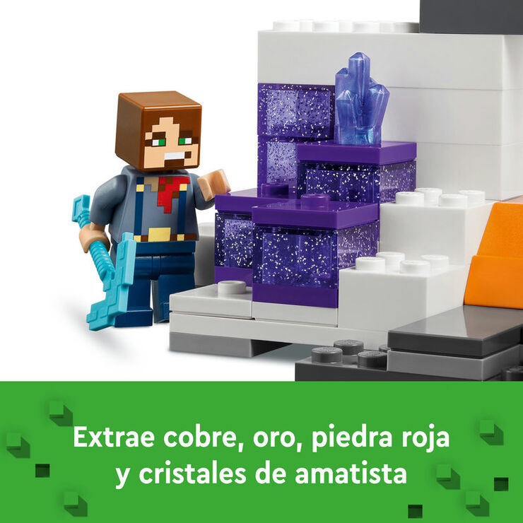 LEGO® Minecraft El Pozo de Mina de los Páramos 21263