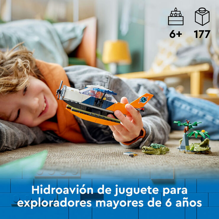 LEGO® City Exploradores de la Jungla: Hidroavión 60425