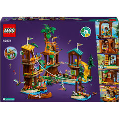 LEGO® Friends Campamento de Aventura: Casa del Árbol 42631