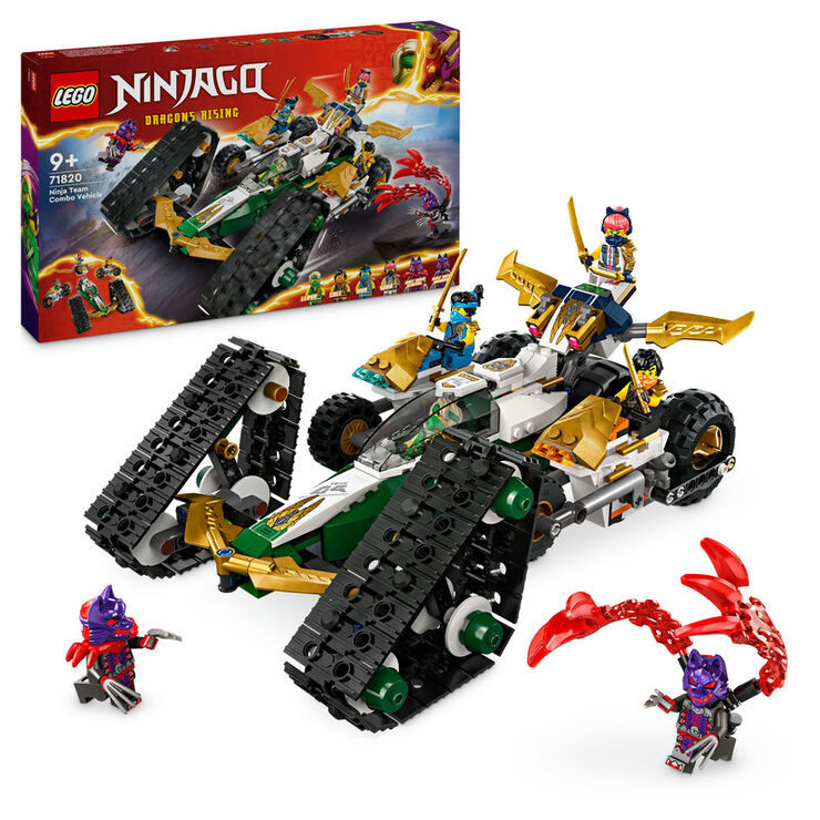 LEGO® Ninjago Vehículo Combinado del Equipo Ninja 71820