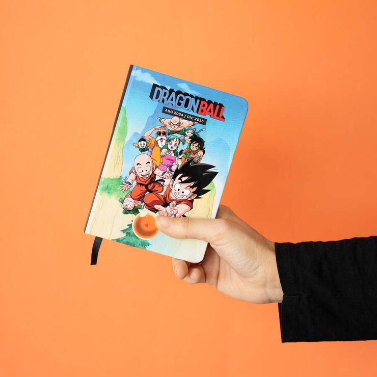 Agenda 17meses pocket sem/vista cast 24-25 Dragon Ball