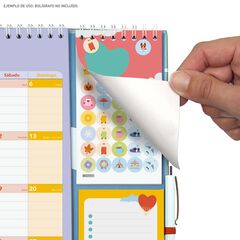 Calendario pared 16 meses Finocam Plus cas 24-25 Familiar