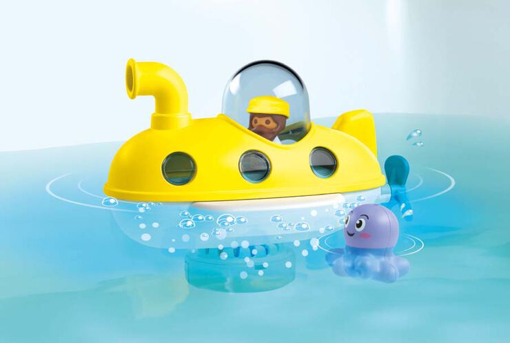 Playmobil Junior Tintín Submarino de Colores 71440