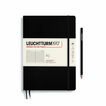 Libreta Leuchtturm B5 tapa blanda raya black