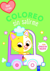 Coloreo sin salirme-Para llevar. Gato Coloreo sin salirme-Para llevar. Gato