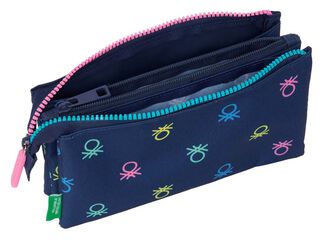 Estuche triple Benetton Cool