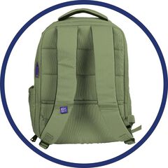 Mochila B-Ready Oxford verde safari