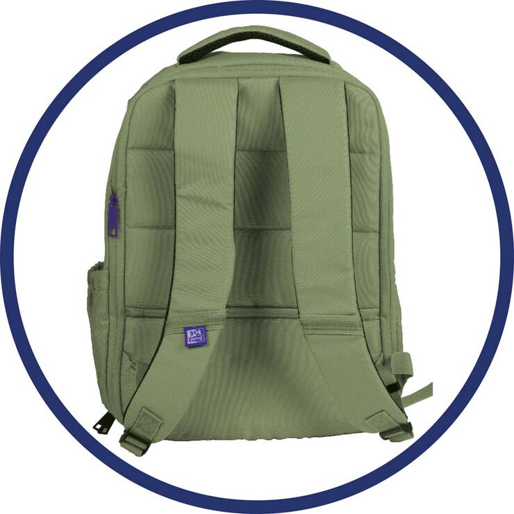 Mochila B-Ready Oxford verde safari