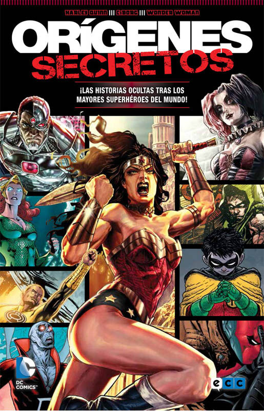 Orígenes Secretos Harley Quinn/Cíborg/Wonder Woman Foto