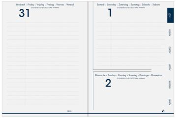 Agenda escolar Pure dia/pàg mult 24-25 vermell