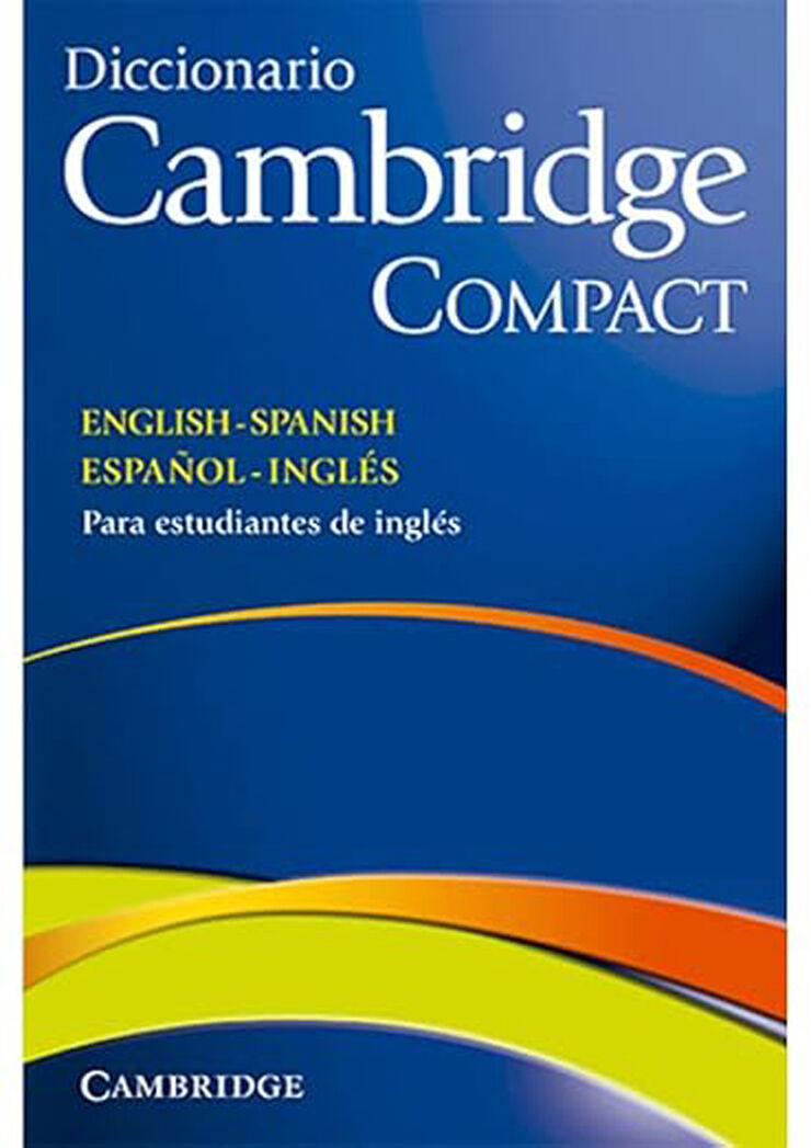 Diccionario Bilingue Cambridge Spanish-English