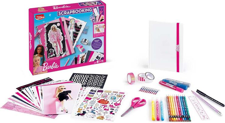 Kit creativo Scrapbooking Maped Barbie