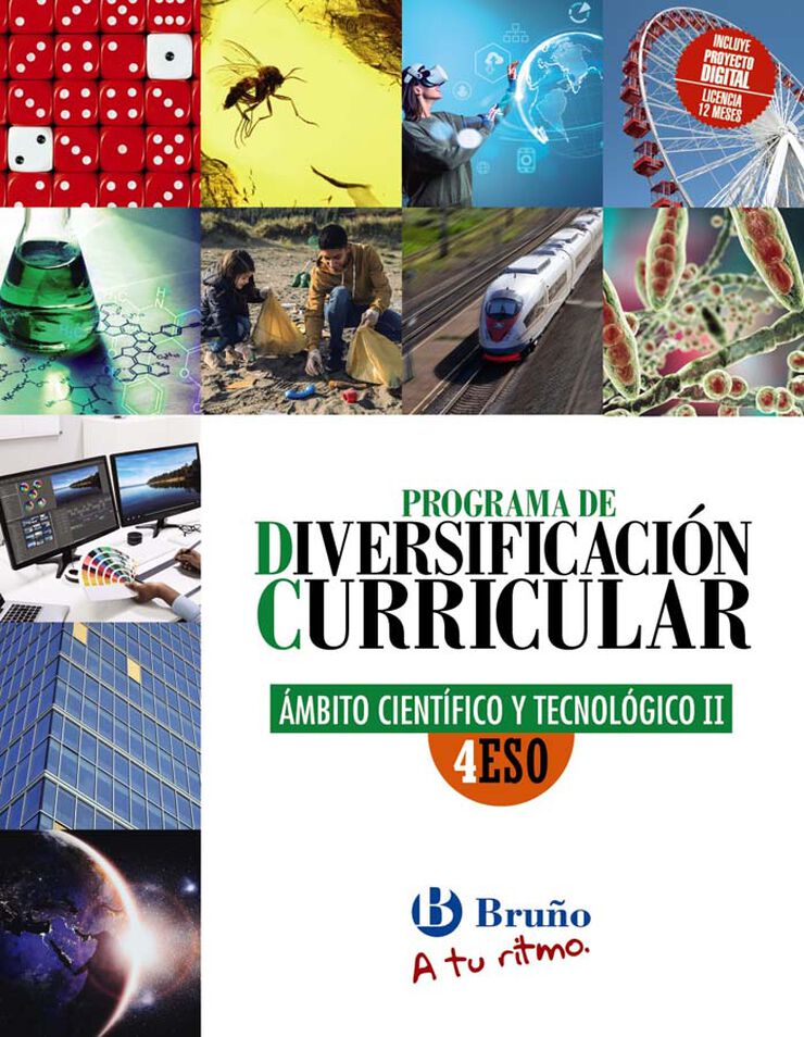 Diversificación Curricular Ámbito Científico Y Tecnológico 4 Eso A Tu Ritmo