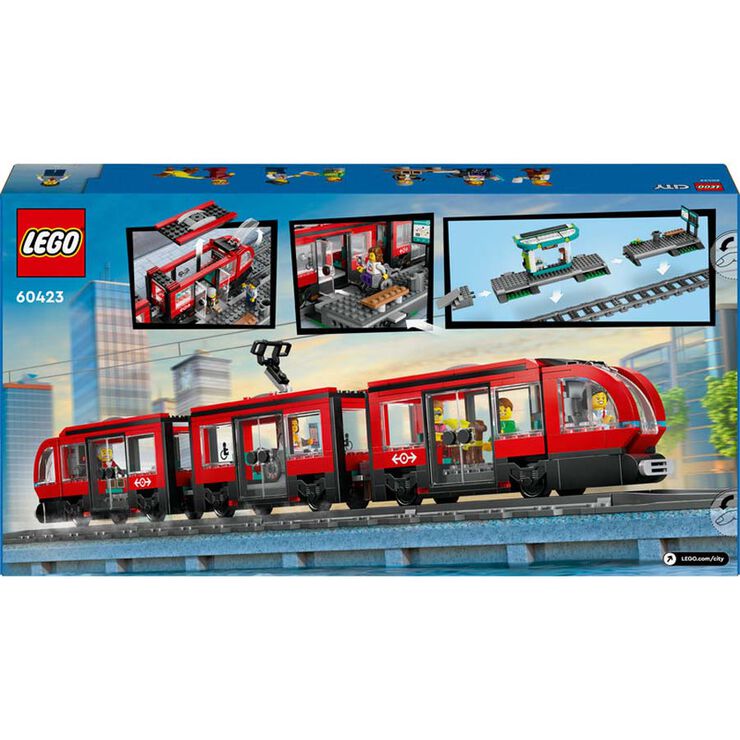 LEGO® LEGO City Tramvia i Estació del Centre 60423