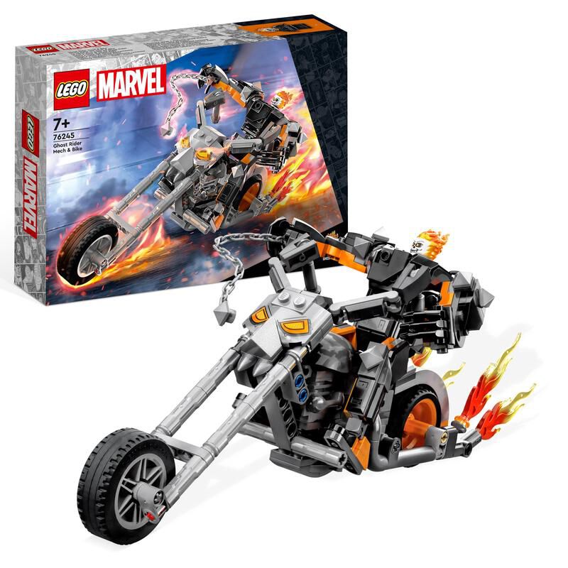 LEGO Marvel Meca y Moto del Motorista Fantasma 76245 Abacus Online