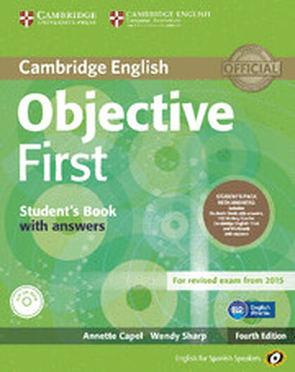 Cup Objective First Esp 4e Sb K Cd 3 Cambridge 9788483236673