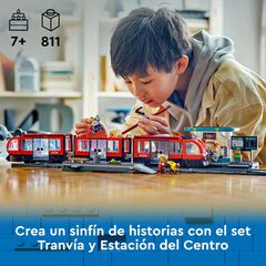 LEGO® LEGO City Tramvia i Estació del Centre 60423