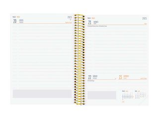 Agenda escolar Finocam Secundària 1/4 dia/pàg cas 24-25 Tiger