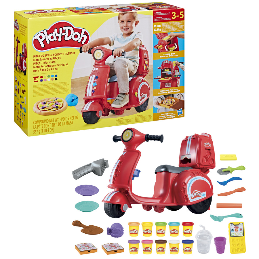 Play Doh Moto Repartidora de Pizzas Abacus Online