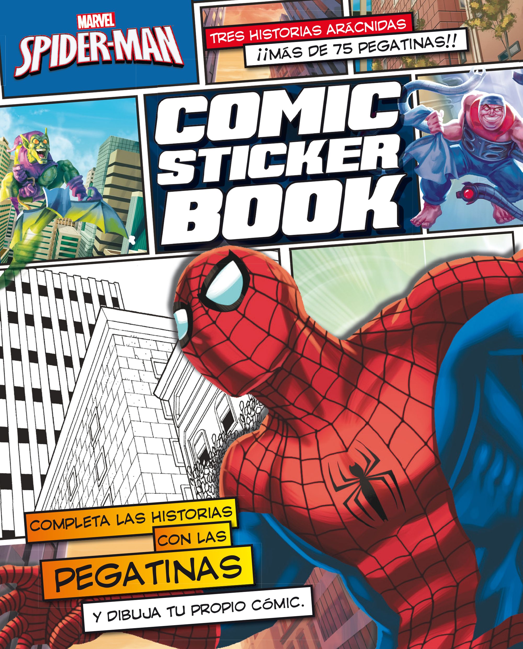 Spider-Man. Comic Sticker Book - Abacus Online