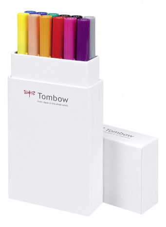 Rotuladores ABT Tombow Manga 2 10 colores - Abacus Online