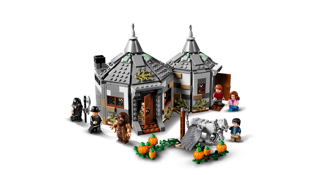 lego harry potter cabaña de hagrid