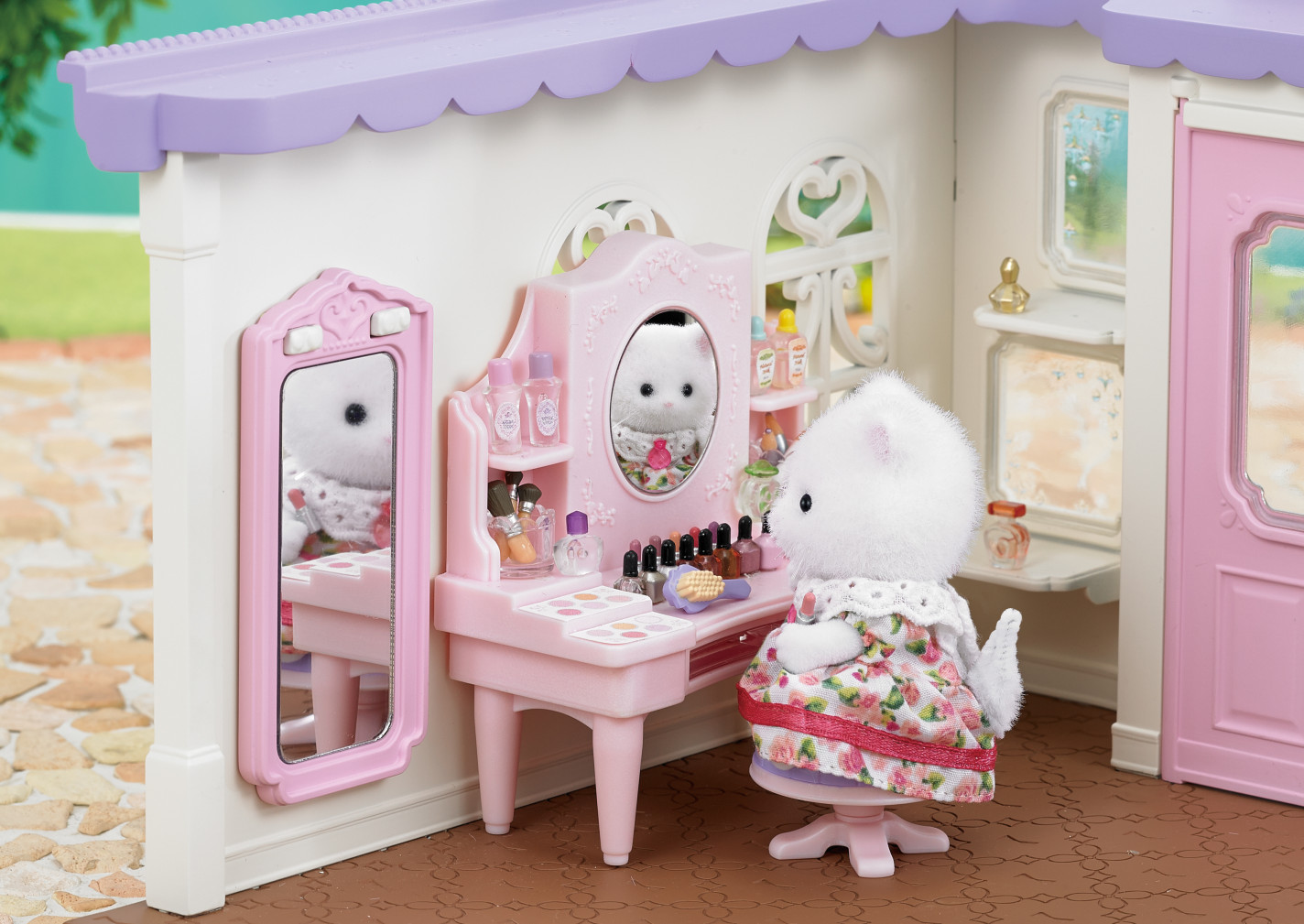 Ambientes Sylvanian Families Tocador y cosméticos - Abacus Online