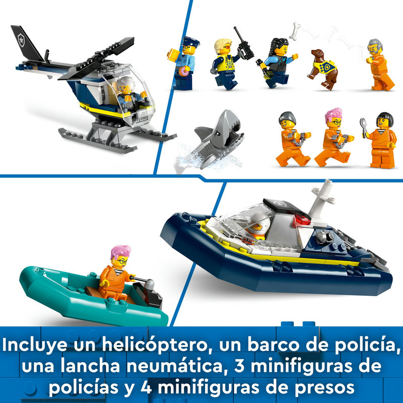 LEGO City Isla Prision de la Policia 60419 Abacus Online